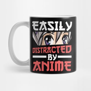 Easily Distracted By Anime Cosplay Manga Otaku Mug